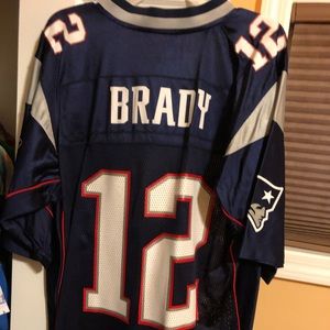 New Vintage Tom Brady Mens Large Patriots Jersey